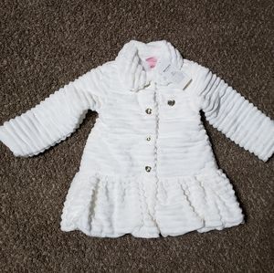 Girls Size 5 Juicy Couture Coat Soft Princess